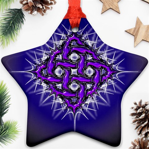 Celectric Knot Ornament (Star) from ArtsNow.com Front