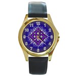 Celectric Knot Round Gold Metal Watch