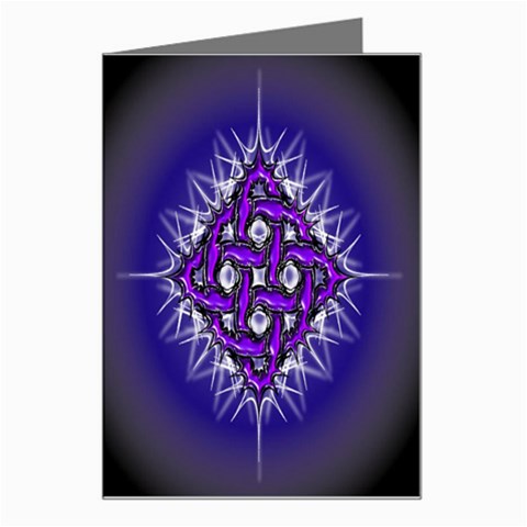 Celectric Knot Greeting Card from ArtsNow.com Left