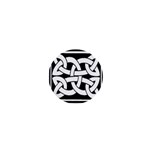 Celtic Knot B&W 1  Mini Button