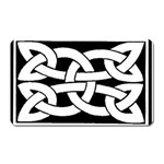 Celtic Knot B&W Magnet (Rectangular)