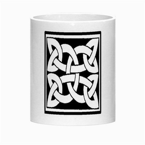 Celtic Knot B&W Morph Mug from ArtsNow.com Center