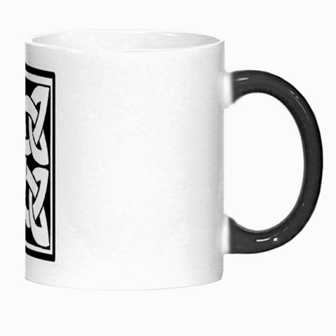 Celtic Knot B&W Morph Mug from ArtsNow.com Right