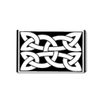 Celtic Knot B&W Magnet (Name Card)