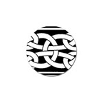 Celtic Knot B&W Golf Ball Marker