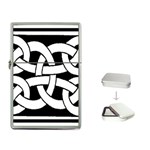 Celtic Knot B&W Flip Top Lighter