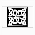 Celtic Knot B&W Postcard 4  x 6 