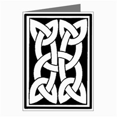 Celtic Knot B&W Greeting Cards (Pkg of 8) from ArtsNow.com Left