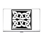 Celtic Knot B&W Business Card Holder