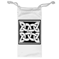 Celtic Knot B&W Jewelry Bag from ArtsNow.com Front