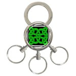 Celtic Knot_Green 3-Ring Key Chain