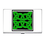 Celtic Knot_Green Business Card Holder