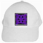 Celtic Knot_Purple White Cap