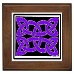 Celtic Knot_Purple Framed Tile