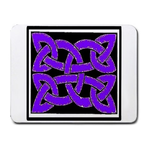 Celtic Knot_Purple Small Mousepad from ArtsNow.com Front