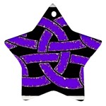 Celtic Knot_Purple Ornament (Star)