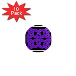 Celtic Knot_Purple 1  Mini Magnet (10 pack) 