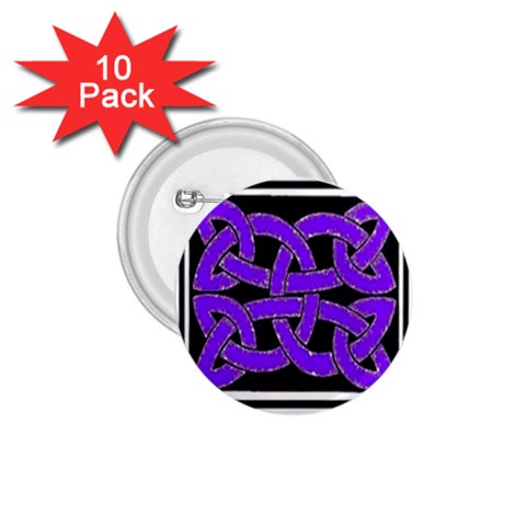 Celtic Knot_Purple 1.75  Button (10 pack)  from ArtsNow.com Front