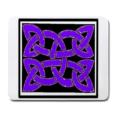 Celtic Knot_Purple Large Mousepad from ArtsNow.com Front