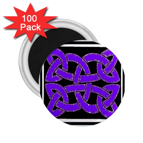 Celtic Knot_Purple 2.25  Magnet (100 pack)  from ArtsNow.com Front