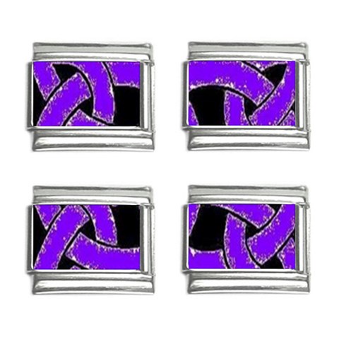 Celtic Knot_Purple 9mm Italian Charm (4 pack) from ArtsNow.com Front