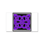 Celtic Knot_Purple Sticker (Rectangular)