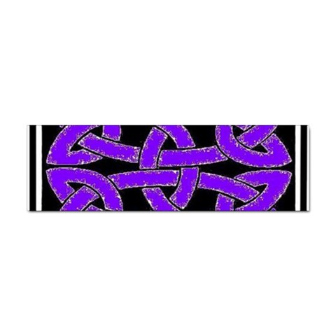 Celtic Knot_Purple Sticker (Bumper) from ArtsNow.com Front