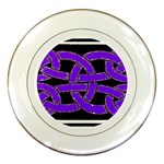 Celtic Knot_Purple Porcelain Plate