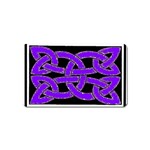 Celtic Knot_Purple Magnet (Name Card)