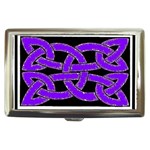 Celtic Knot_Purple Cigarette Money Case