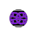 Celtic Knot_Purple Golf Ball Marker