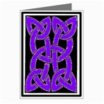 Celtic Knot_Purple Greeting Cards (Pkg of 8)