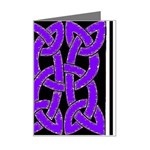 Celtic Knot_Purple Mini Greeting Card