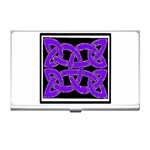 Celtic Knot_Purple Business Card Holder