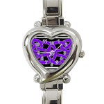 Celtic Knot_Purple Heart Italian Charm Watch