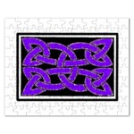 Celtic Knot_Purple Jigsaw Puzzle (Rectangular)