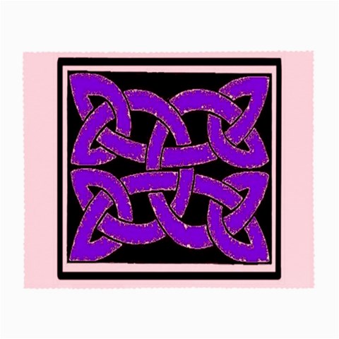 Celtic Knot_Purple Glasses Cloth from ArtsNow.com Front