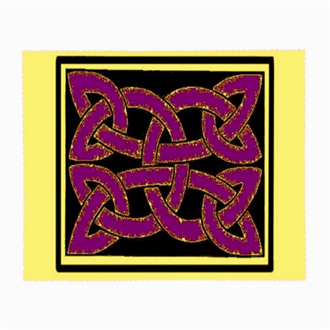 Celtic Knot_Purple Glasses Cloth from ArtsNow.com Front