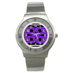 Celtic Knot_Purple Stainless Steel Watch