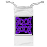 Celtic Knot_Purple Jewelry Bag