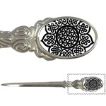 Celtic Mandala B&W Letter Opener