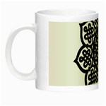 Celtic Mandala B&W Night Luminous Mug