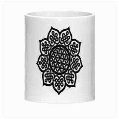 Celtic Mandala B&W Morph Mug from ArtsNow.com Center