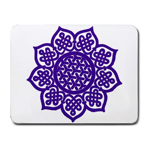 Celtic Mandala_violet Small Mousepad from ArtsNow.com Front