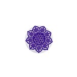 Celtic Mandala_violet 1  Mini Button