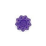 Celtic Mandala_violet 1  Mini Magnet