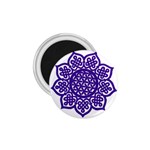 Celtic Mandala_violet 1.75  Magnet