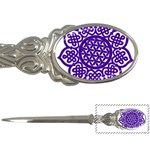 Celtic Mandala_violet Letter Opener