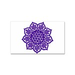 Celtic Mandala_violet Sticker (Rectangular)