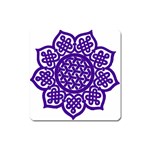 Celtic Mandala_violet Magnet (Square)